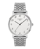 Tissot Herren Analog Quarz Everytime Medium Armbanduhr mit Edelstahl Armband T1094101103200