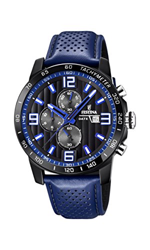 Blaue Festina Analog Uhr