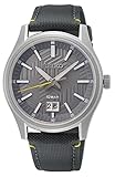 Seiko Herren Analog Quarz Uhr mit Nylon Armband SUR543P1, Schwarz*