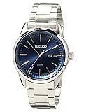 Seiko Herren-Uhr Quarz Edelstahl mit Edelstahlband SNE525P1