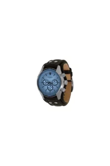 Fossil Coachman Uhr für Herren, Chronographenwerk mit Edelstahl- oder Lederarmband